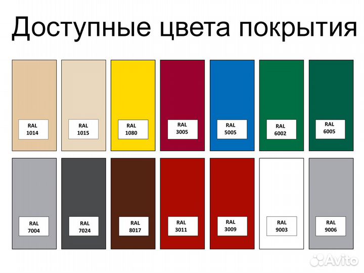 Продажа металлического штакетника