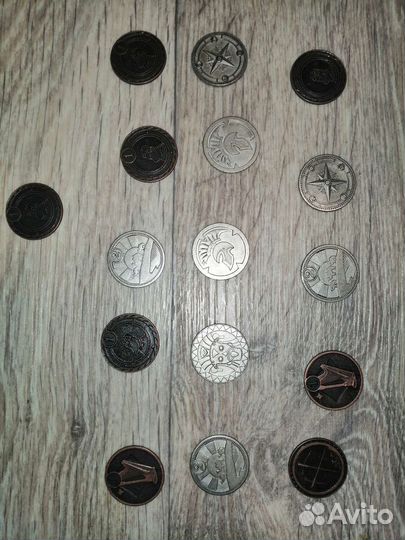 Монеты из 