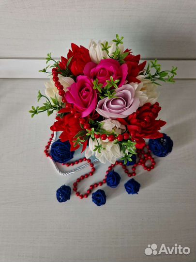 Букет из мыла