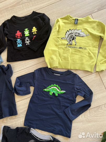 Вещи пакетом на мальчика 98 104