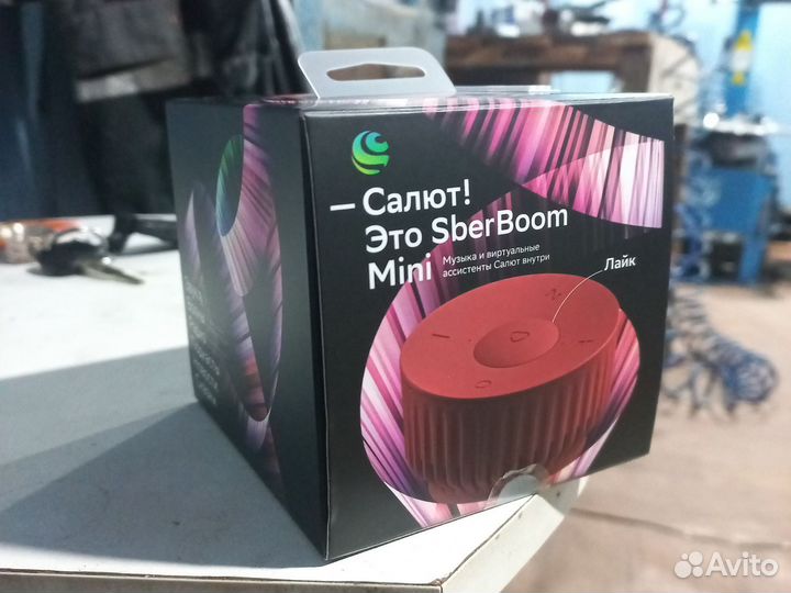 Умная колонка sberboom mini