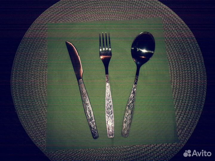 Ложки, вилки, ножи, новые