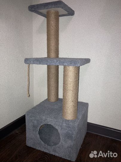 Домик для кошки с когтеточкой