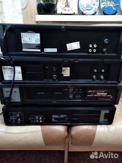 Видеомагнитофон Sony Funai Hitachi JVC
