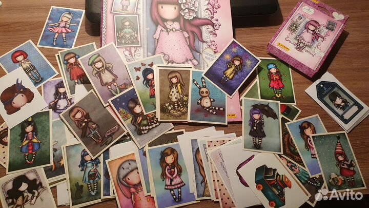 Наклейки panini santoro gorjuss