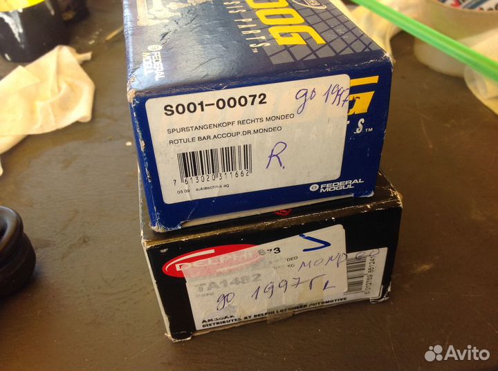 Рулевой наконечник на ford mondeo