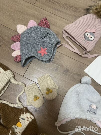 Шапка zara hm 1,5-2,5 года
