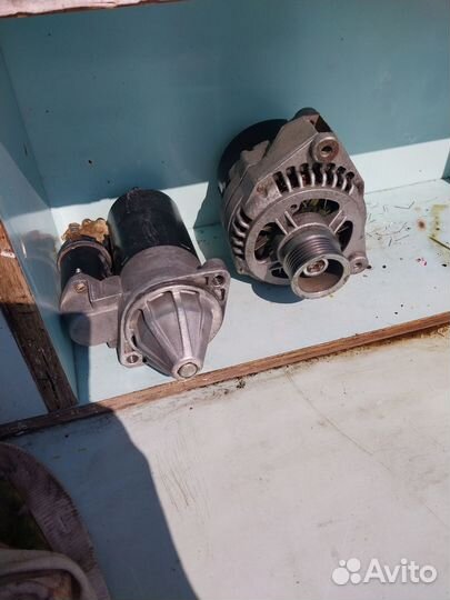 Генератор стартер на газель 405-409