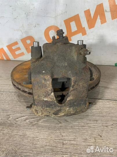 Суппорт передний левый с диском Skoda-Шкода Fabia