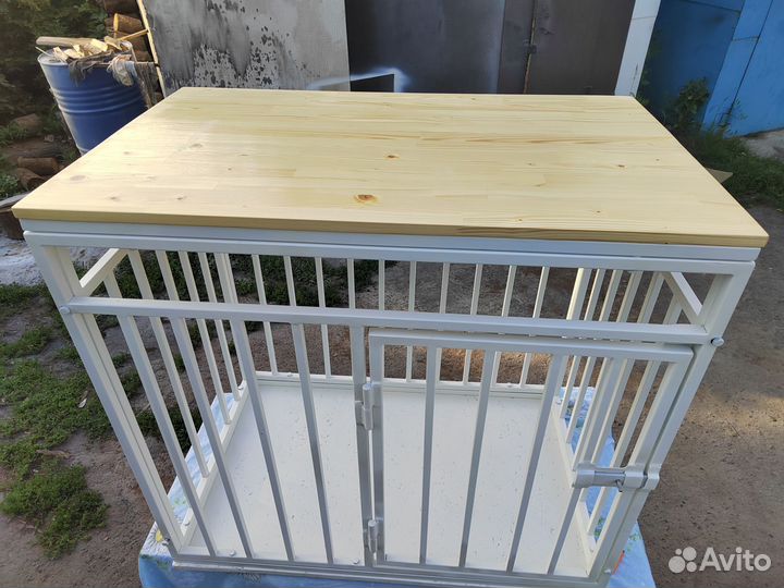 Клетка для собак из металла