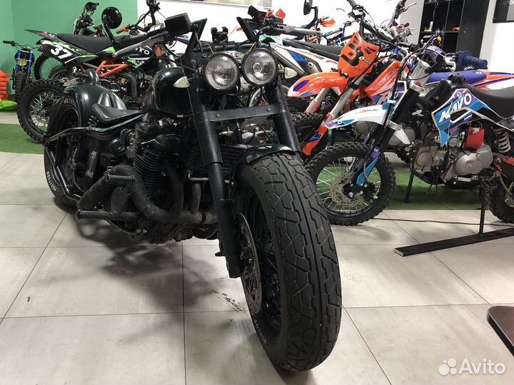 Боббер на базе Kawasaki ZR750