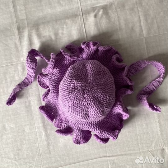 Вязанная шляпка hand-made