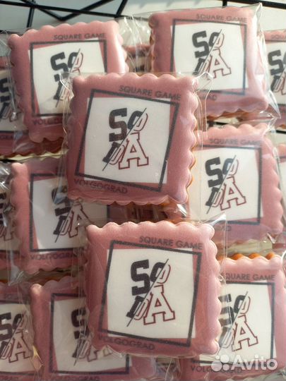 Пряники с логотипом, свадебные, корпоративные