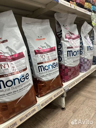 Сухой корм monge