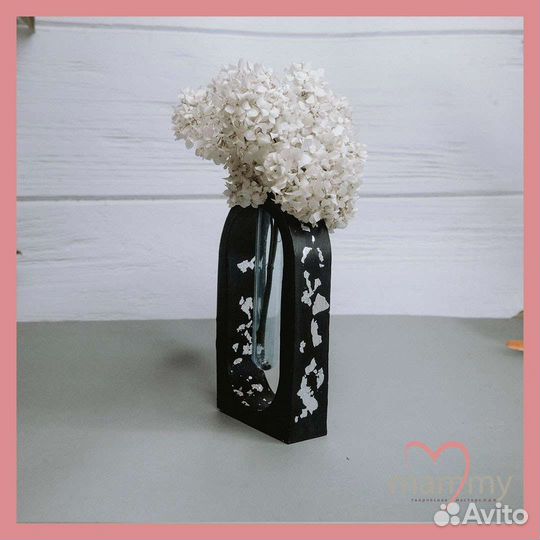 Ваза из гипса