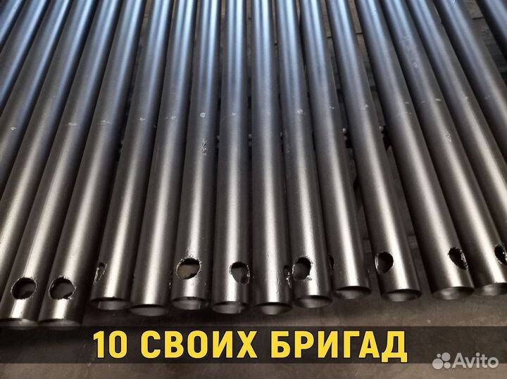 Винтовые сваи с доставкой. Прямой производитель