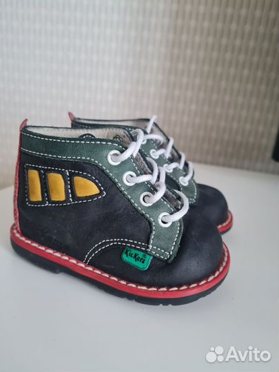 Ботинки KicKers 18кожа весна лето