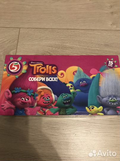 Тролли коллекция ластиков