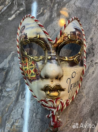 Венецианская маска Оригинал Италия Венеция