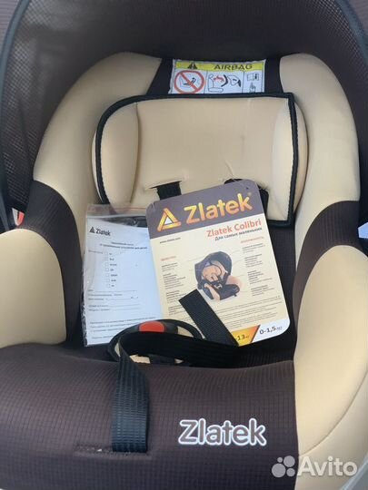 Автолюлька Zlatek 0-13 кг