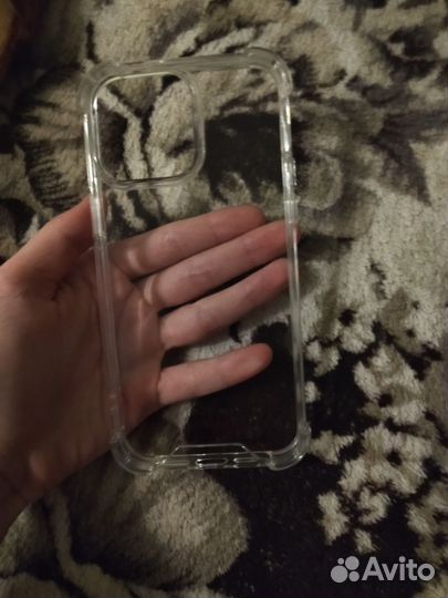 Чехол на iPhone 14 pro max прозрачный