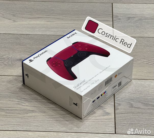 Новый джойстик DualSense Cosmic Red PlayStation 5