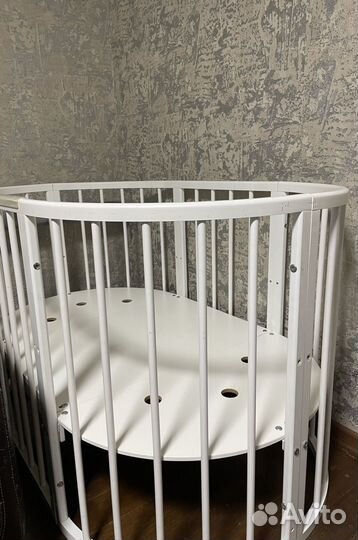 Детская кроватка с маятником Merry Happy Mini 6в1