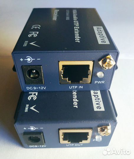 Удлинитель VGA по витой паре 100 метров