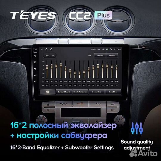 Магнитола Ford S-Max 2006-2015 Teyes