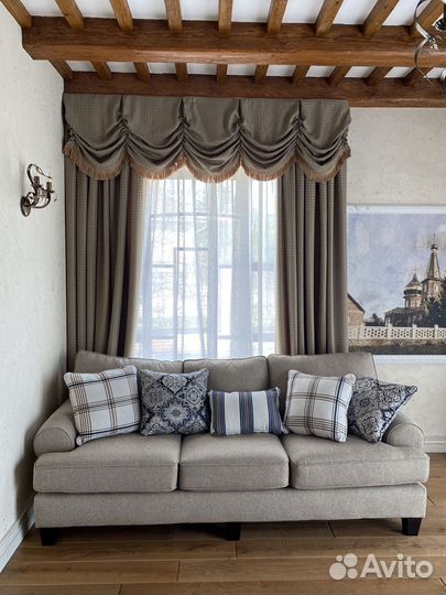 Пошив штор на заказ. Выезд дизайнера