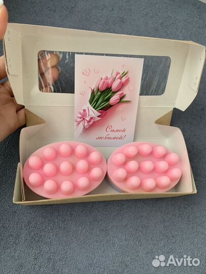 Мыло массажное ручной работы