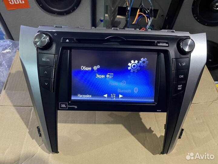 Магнитола Toyota Camry v55 86140-06340 JBL