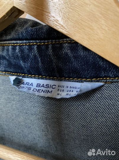 Джинсовая куртка Zara Basic M/L