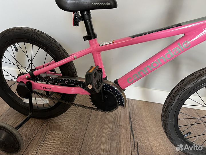 Детский велосипед cannondale trail для 3-5 лет