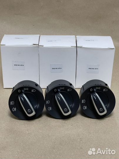 Переключатель света VW Passat B6 /Golf / Jetta 5,6