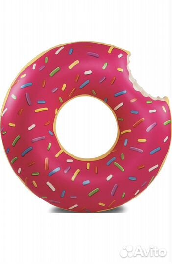 Надувной круг пончик
