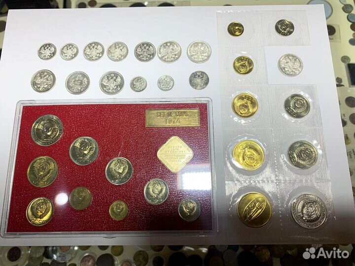 Редкие монеты серебро грейд 1973-74, 1838,57,62