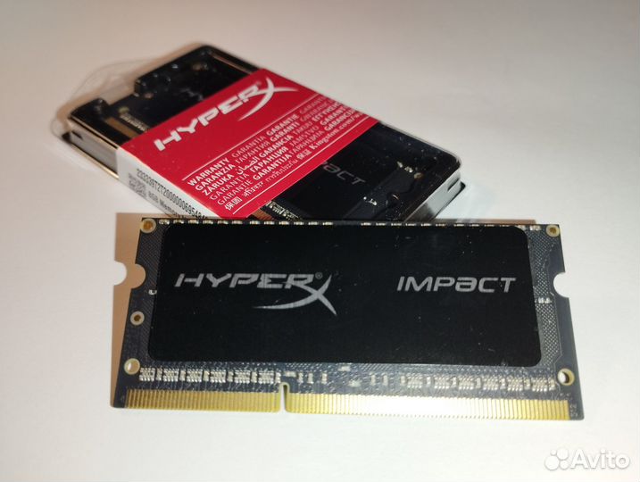 Озу для ноутбука Kingston HyperX Impact 16Gb (2x8)
