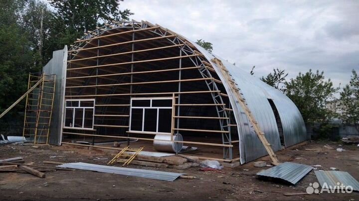 Быстровозводимый склады, здания, ангары