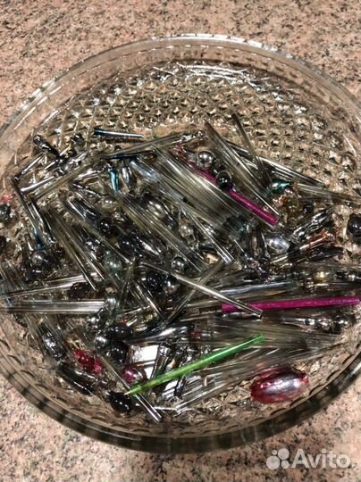 Стеклярус(бусы на елку)