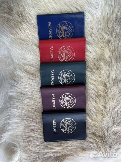 Обложка для паспорта кожа