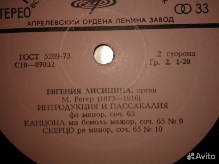 Евгения Лисицына (орган)