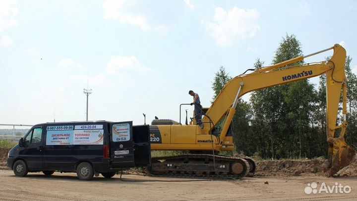 Дизельное топливо с доставкой от 300 литров