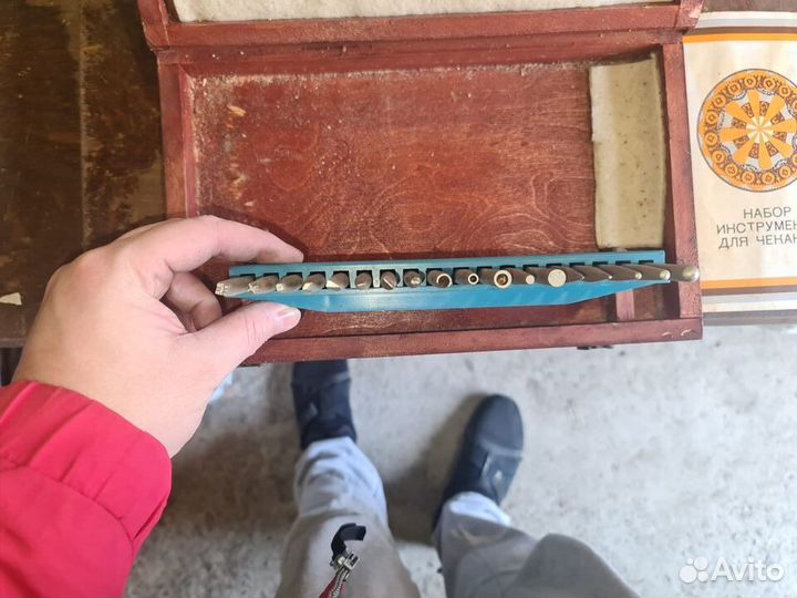 Набор инструментов для чеканки СССР