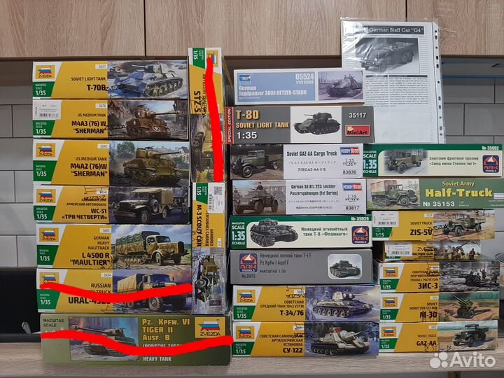 Сборные модели 1 35