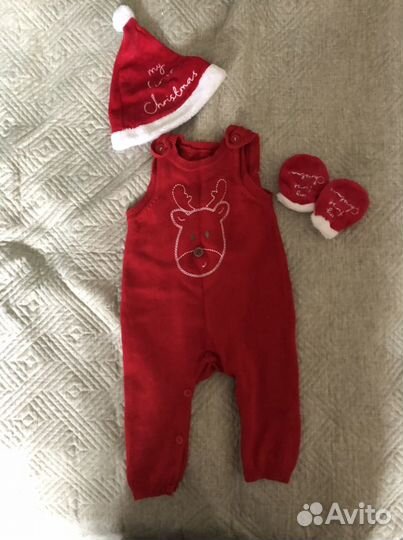 Новогодний костюм 3-6 мес