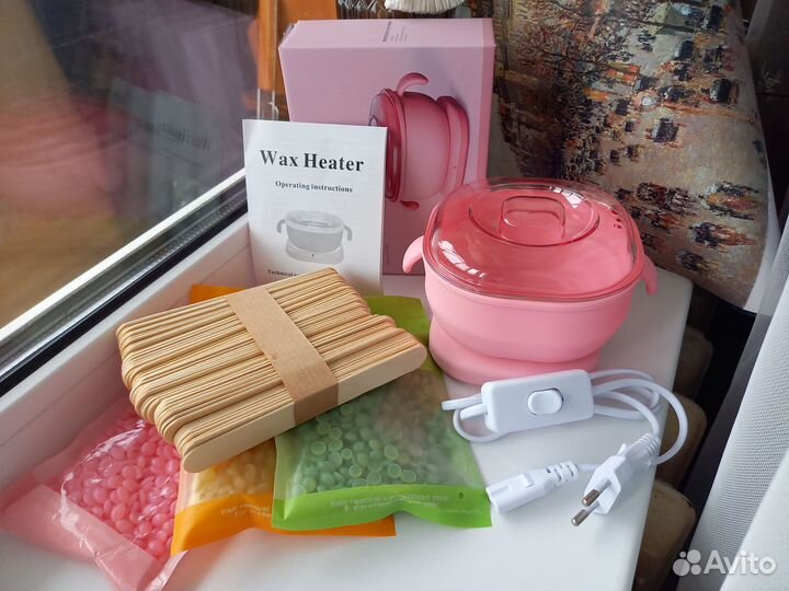 Набор для депиляции с воскоплавом новый