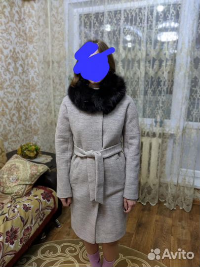 Пальто зимнее