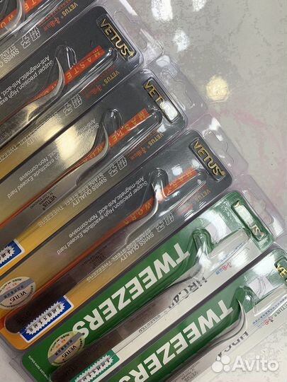 Пинцет для наращивания ресниц