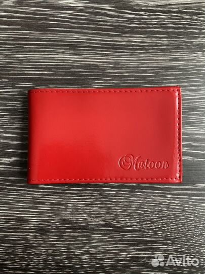 Визитница натуральная кожа